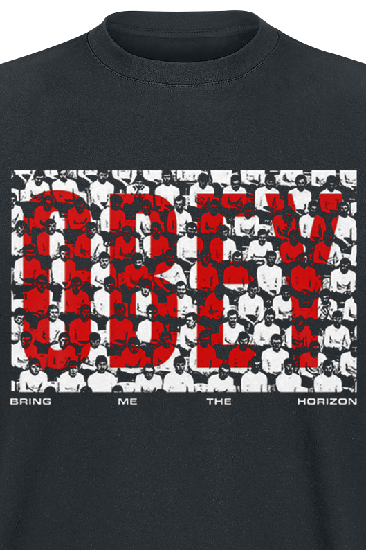 Bring Me The Horizon T-Shirt - Obey - S bis M - für Männer - Größe M - schwarz  - Lizenziertes Merchandise!