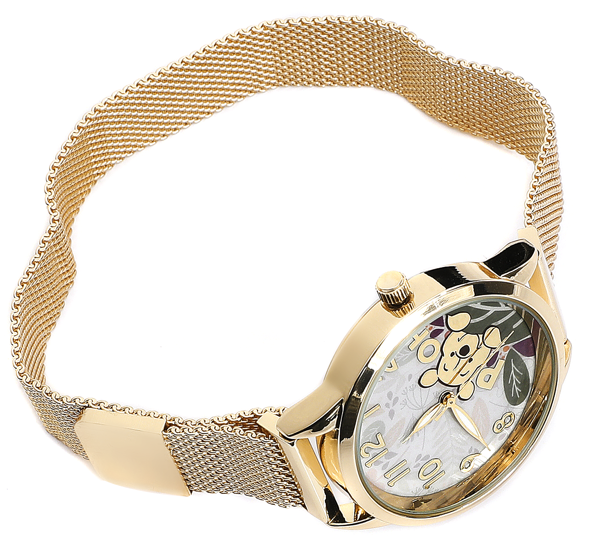 Winnie The Pooh Winnie Armbanduhren goldfarben