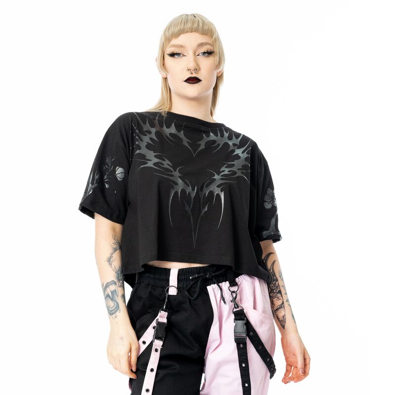 Levně Chemical Black Top Ceil Dámské tričko černá
