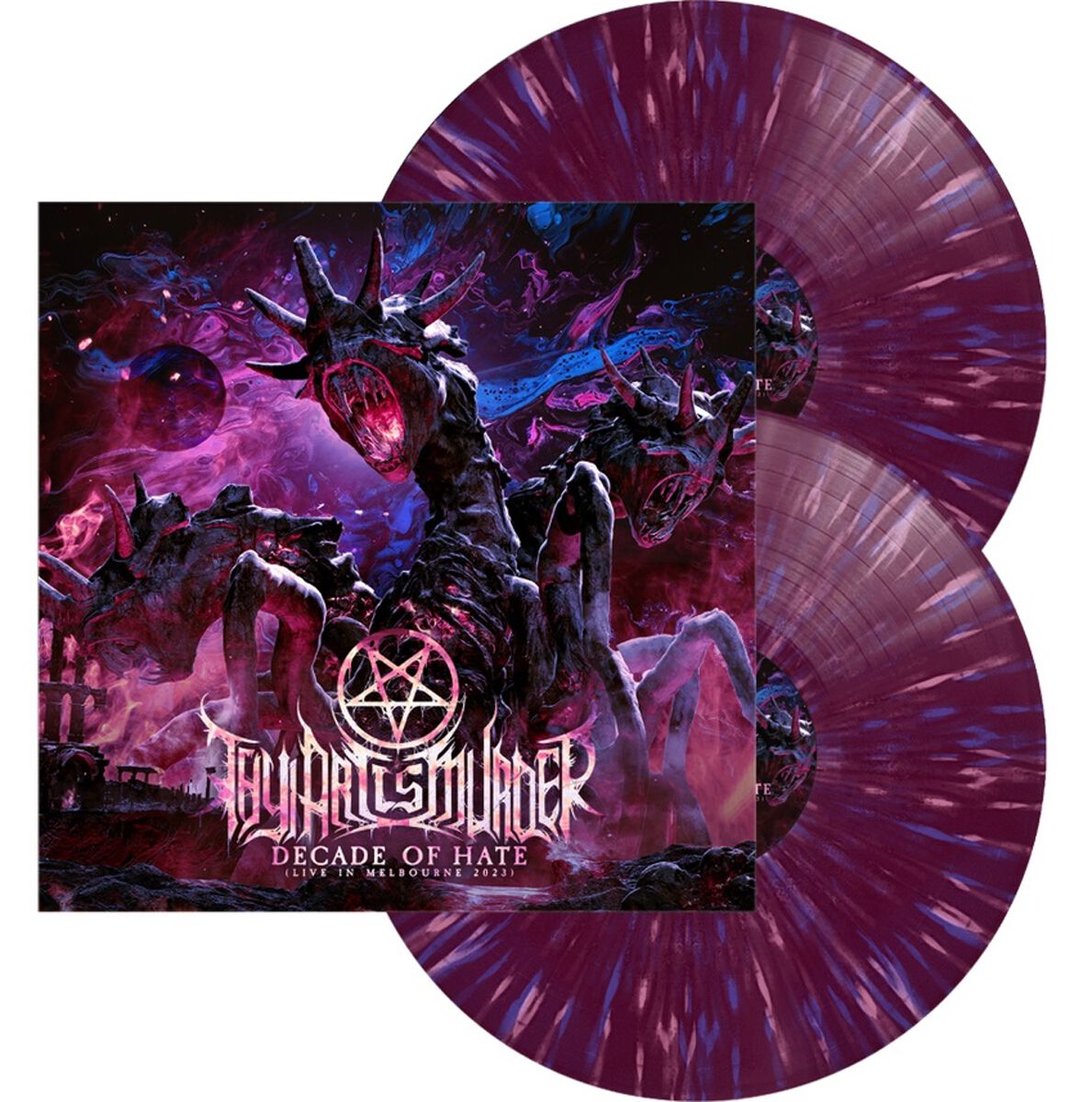 Thy Art Is Murder - Decade of hate (Live in Melbourne 2023) - LP - multicolor