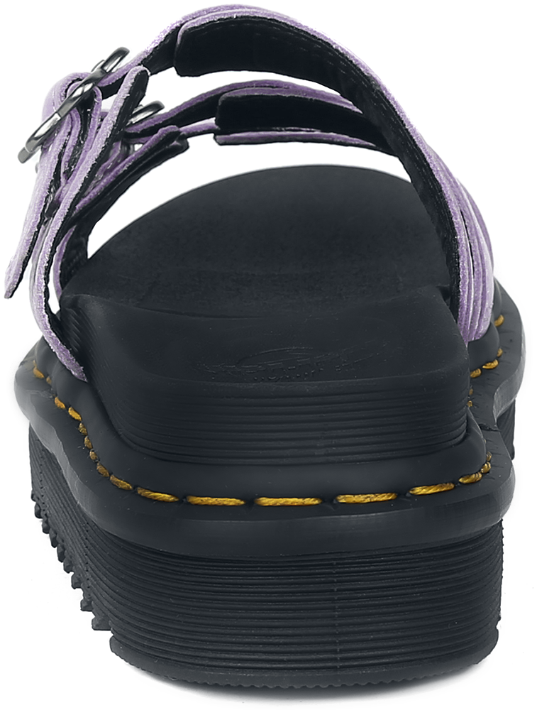 Dr. Martens Blaire Slide FLWR - Lilac Milled Nappa Sandale flieder