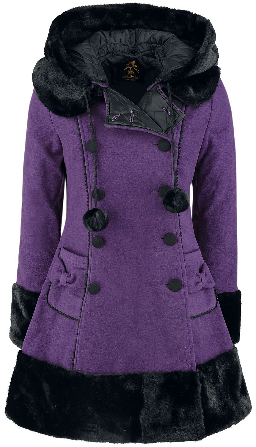 Sarah Jane Coat | Hell Bunny Wintermantel | EMP