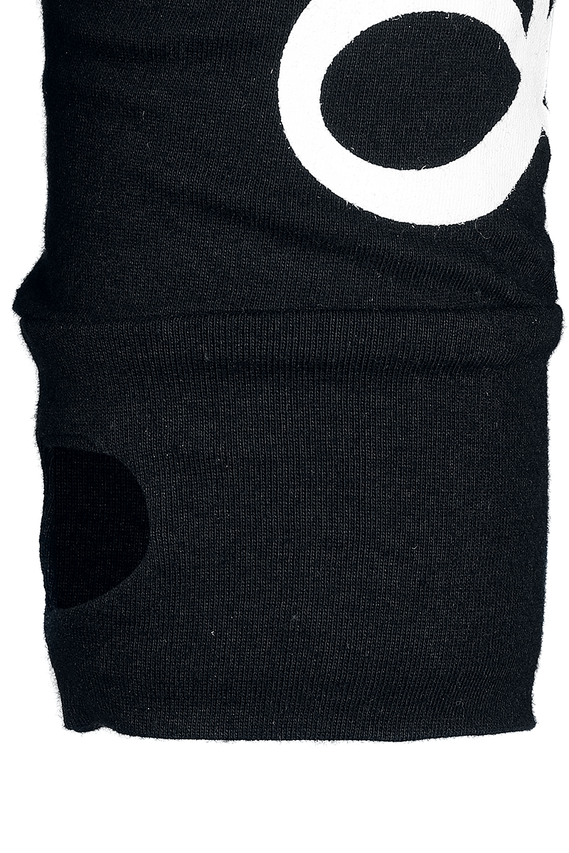 Thumbnail - Heartless Dark Academia Hood Mens Black Kapuzenpullover schwarz in XXL