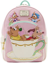 Loungefly - Gus Gus and Jack in Teacup, Cinderella, Mini-Rucksack