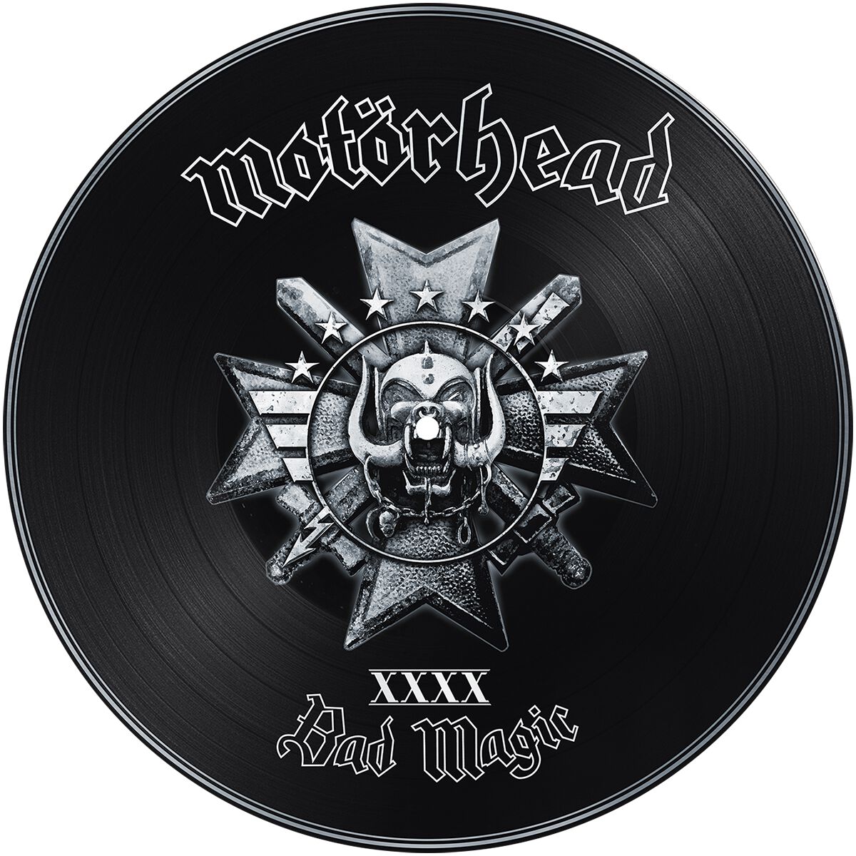 Image of Motörhead Bad Magic LP silberfarben