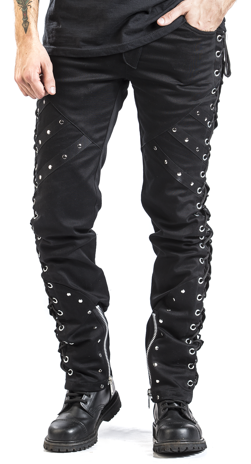 Vixxsin Hudson Pants Stoffhose schwarz