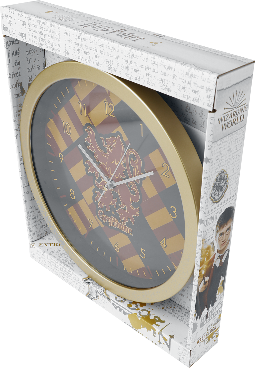 Harry Potter  Wall clock - Gryffindor - multicolour