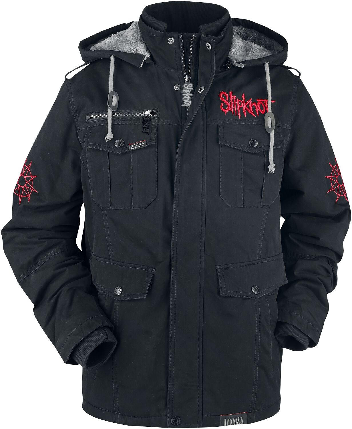 Slipknot EMP Signature Collection Winter Jacket black grey