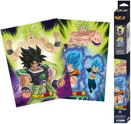 Super - Broly - Poster 2er Set Chibi Design, Dragon Ball, Poster