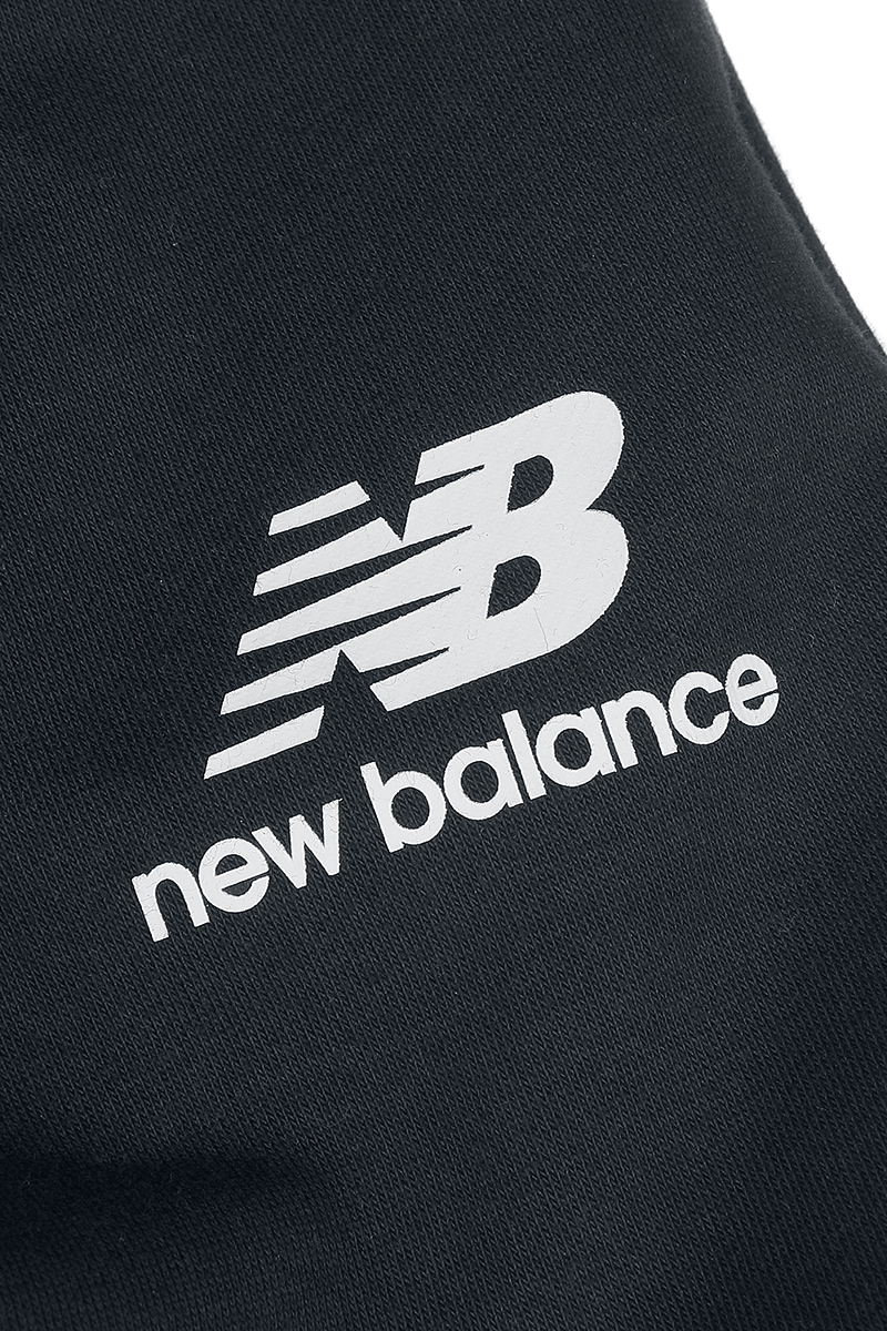 New Balance NB ESSENTIALS STACKED LOGO SWEATPANT Trainingshose schwarz