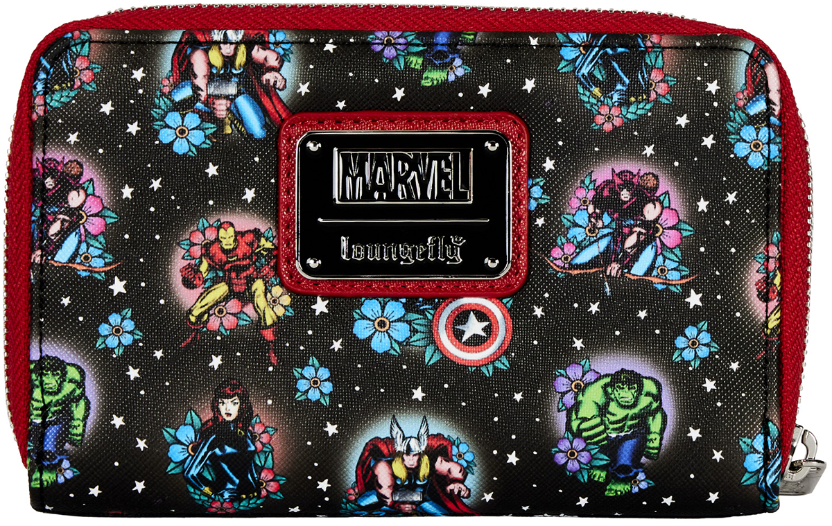 Avengers Loungefly - Tattoo Geldbörse multicolor