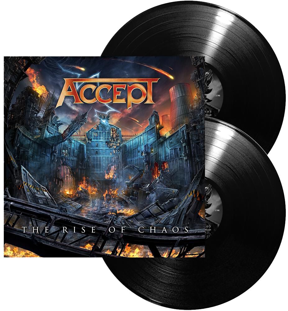 Image of Accept The rise of chaos 2-LP Standard