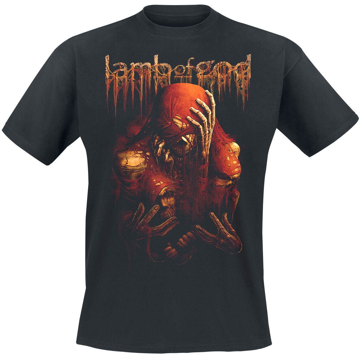 Image of Lamb Of God Triad T-Shirt schwarz