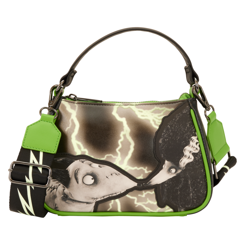 Thumbnail - Frankenweenie Loungefly - Frankenweenie Handtasche schwarz grün grau