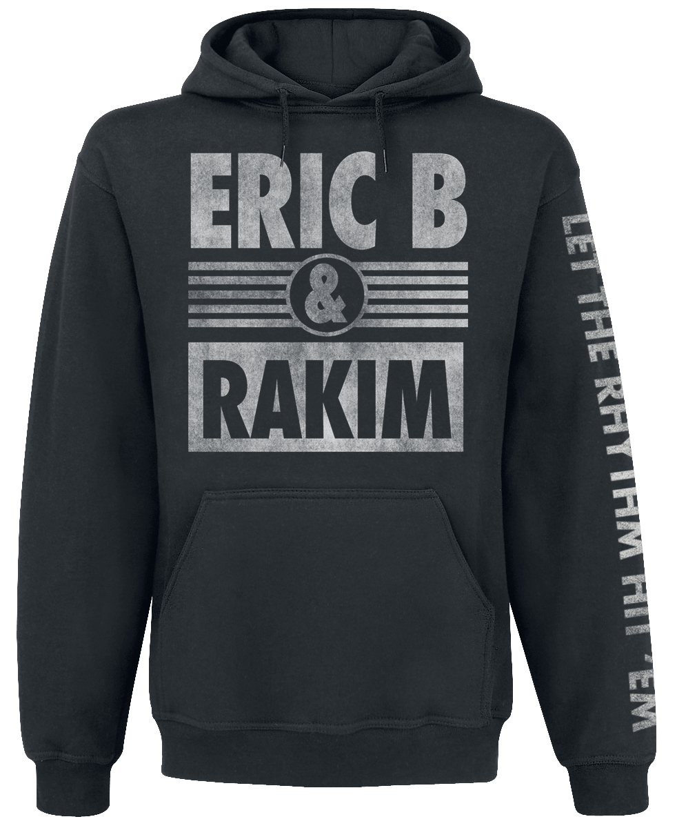 Eric B. & Rakim - Logo - Kapuzenpullover - schwarz