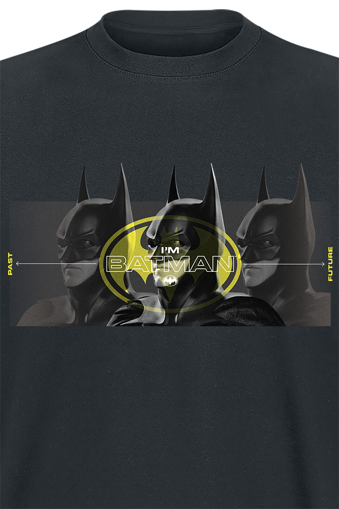 The Flash - DC Comics T-Shirt - Batman - Portraits - S bis XXL - für Männer - Größe XXL - schwarz  - Lizenzierter Fanartikel