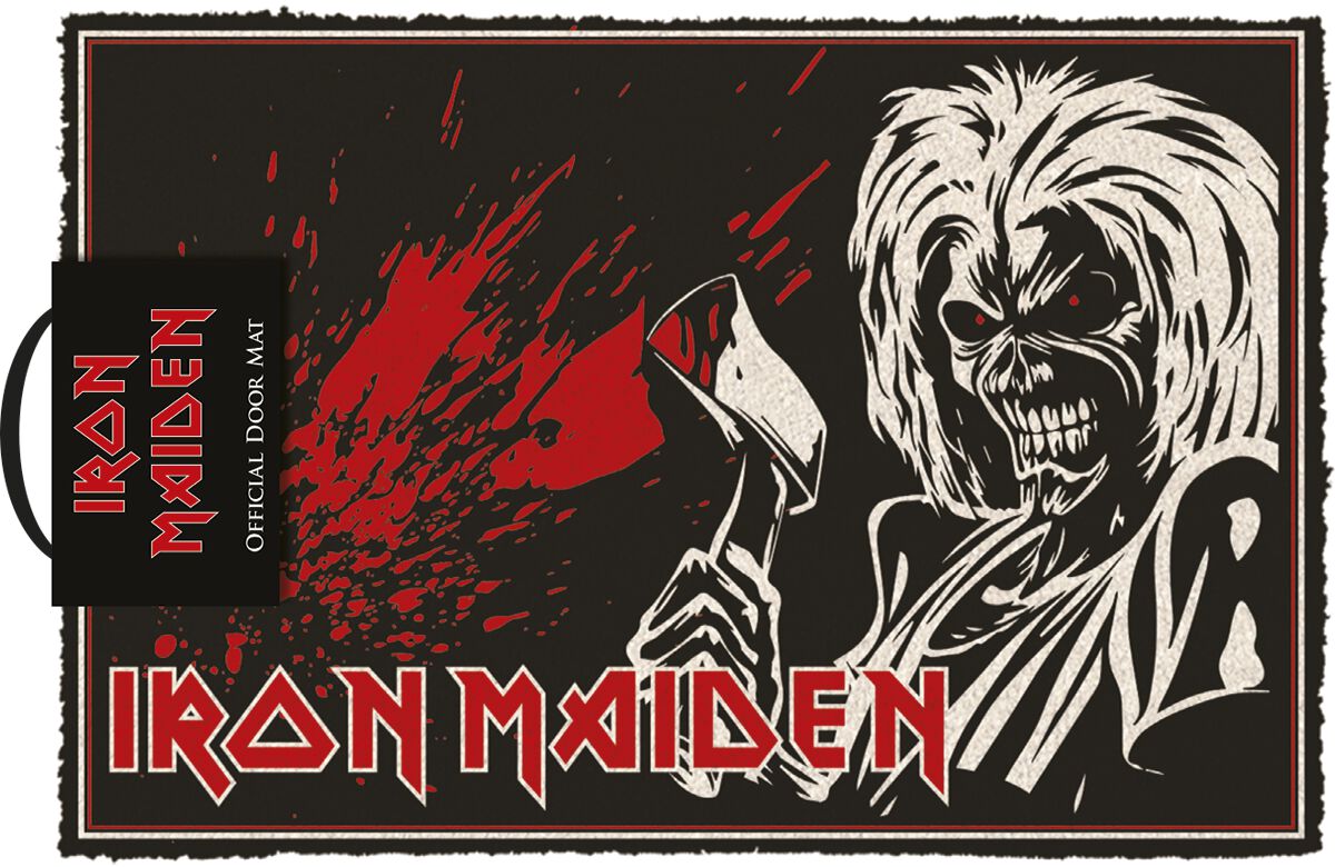 Iron Maiden Fußmatte - Run to the hills - multicolor  - Lizenziertes Merchandise!