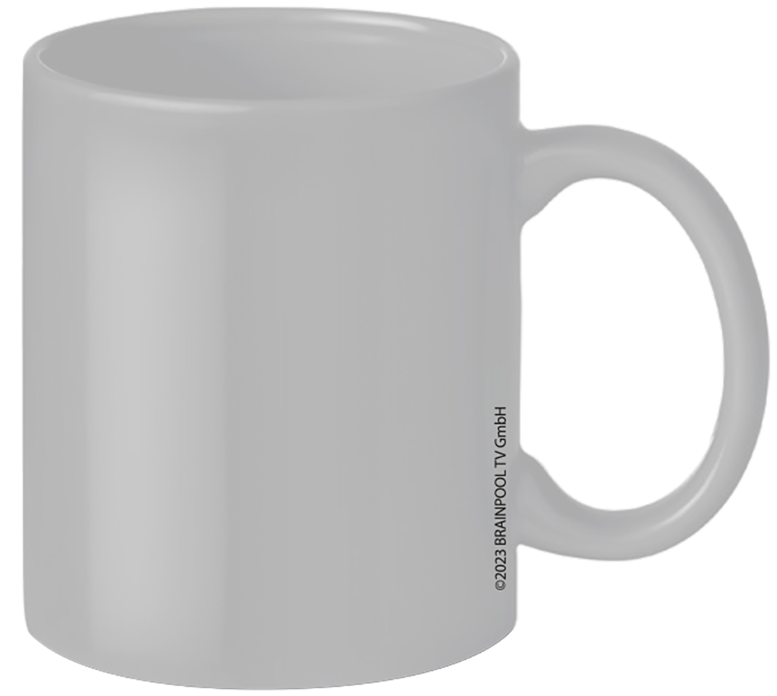 Stromberg Capitol Versicherung Tasse weiß