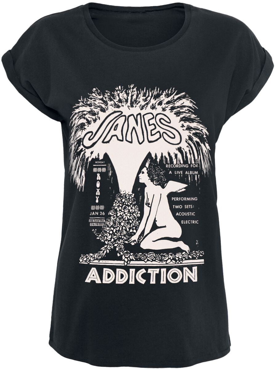 Janes Addiction Angel Fountain T-Shirt black