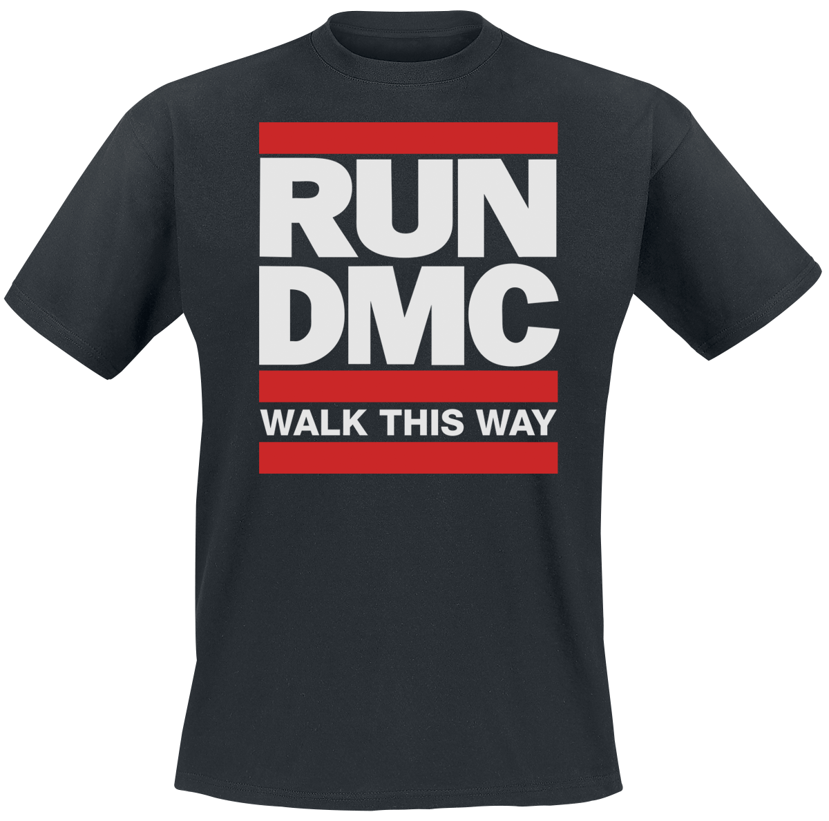 Run DMC - Walk This Way` - T-Shirt - schwarz