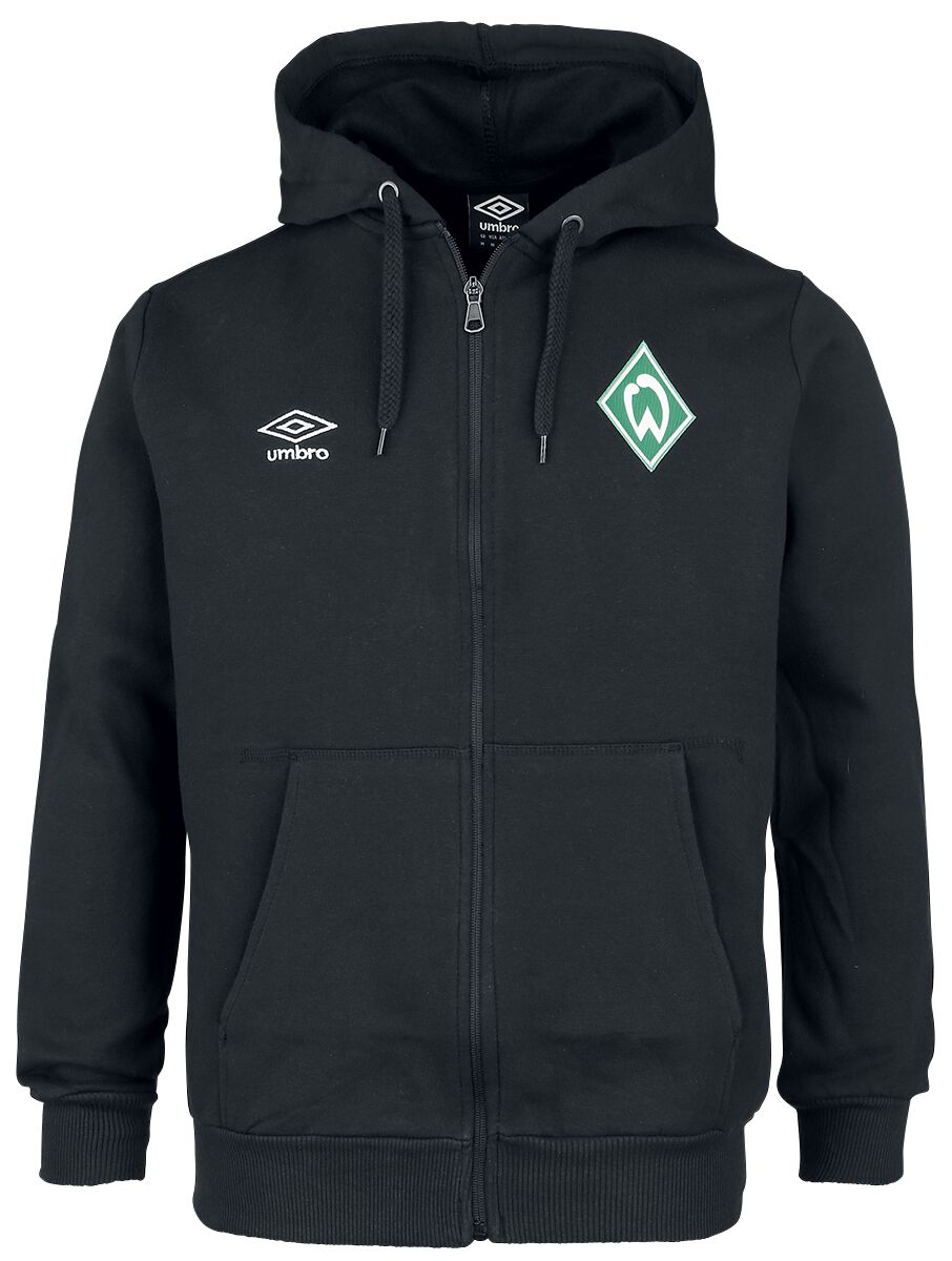 Werder Bremen Umbro Zt Hood Hooded zip black