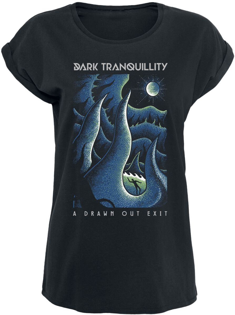 T-Shirt Manches courtes de Dark Tranquillity - A Drawn Out Exit - S à XXL - pour Femme - noir