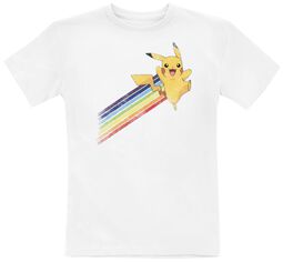 Kids - Pikachu - Regenbogen, Pokémon, T-Shirt