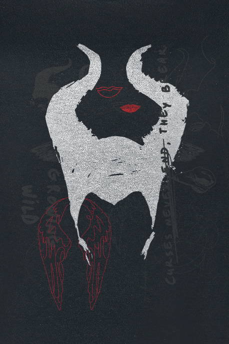 Maleficent Dark Fairy T-Shirt schwarz