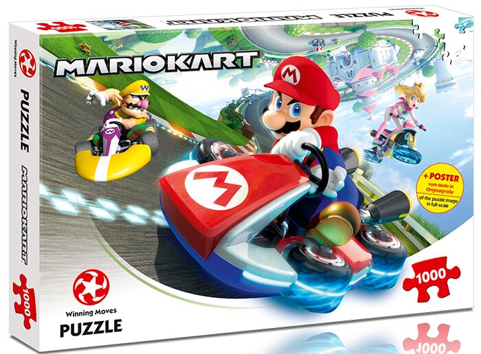 Image of Super Mario Mario Kart Funracer - 1000 Teile Puzzle Standard
