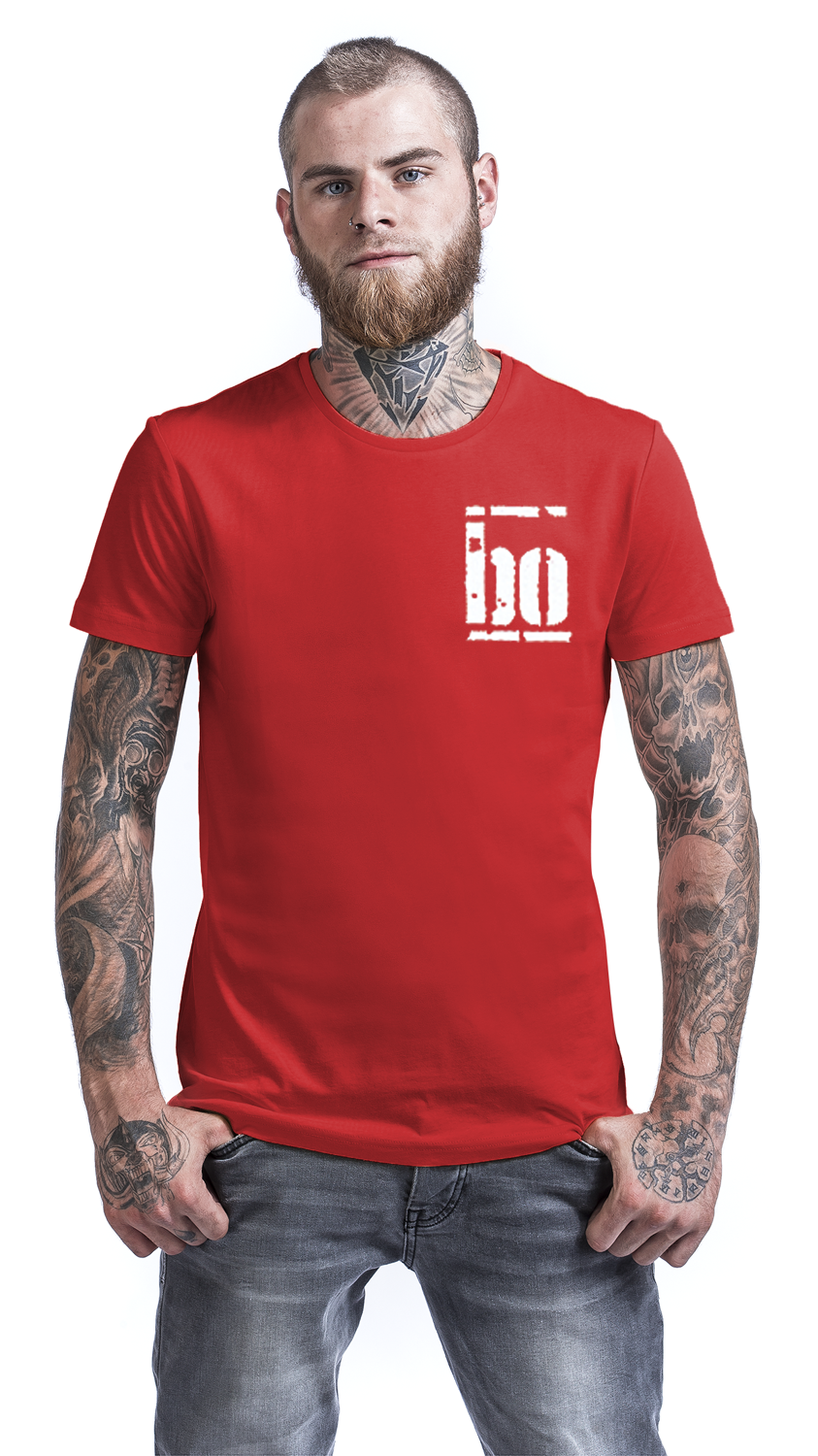 Böhse Onkelz Rocker T-Shirt rot