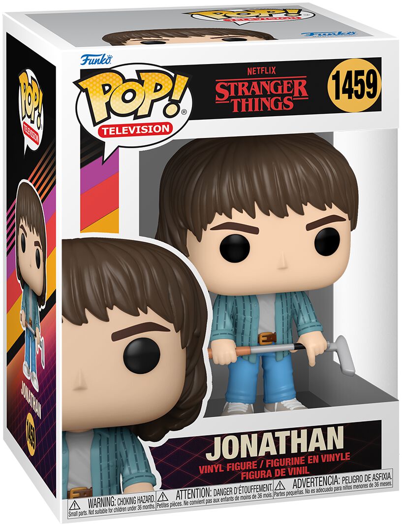 Image of Stranger Things - Season 4 - Jonathan vinyl figurine no. 1459 - Funko Pop! - Funko Shop Europe