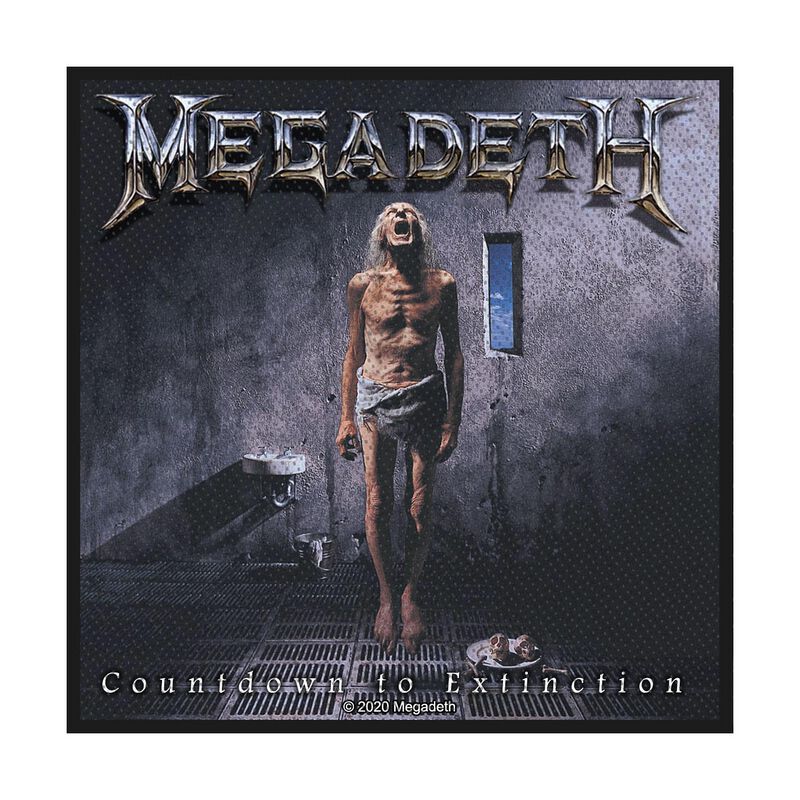 Megadeth Patch - Countdown To Extinction - multicolor  - Lizenziertes Merchandise!