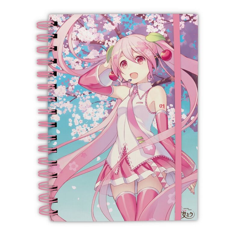 3665361165064 - Cherry Blossom Notizbuch multicolor