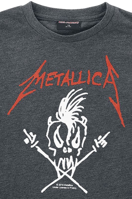 Kinder Teens (Gr. 140-176) Scary Guy | Metallica T-Shirt für Kinder Kids Merch