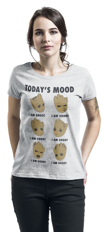 Große Größen Frauen 2 - Groot Todays Mood | Guardians Of The Galaxy T-Shirt