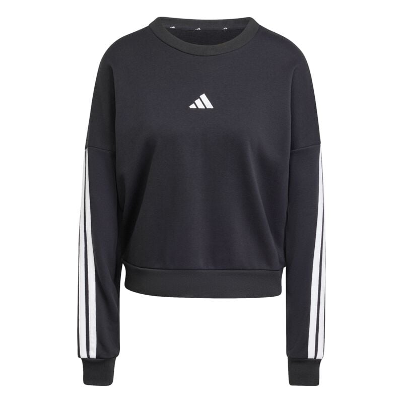 Adidas Sweatshirt - W 3S FT SWT - XS bis XXL - für Damen - Größe XXL - schwarz