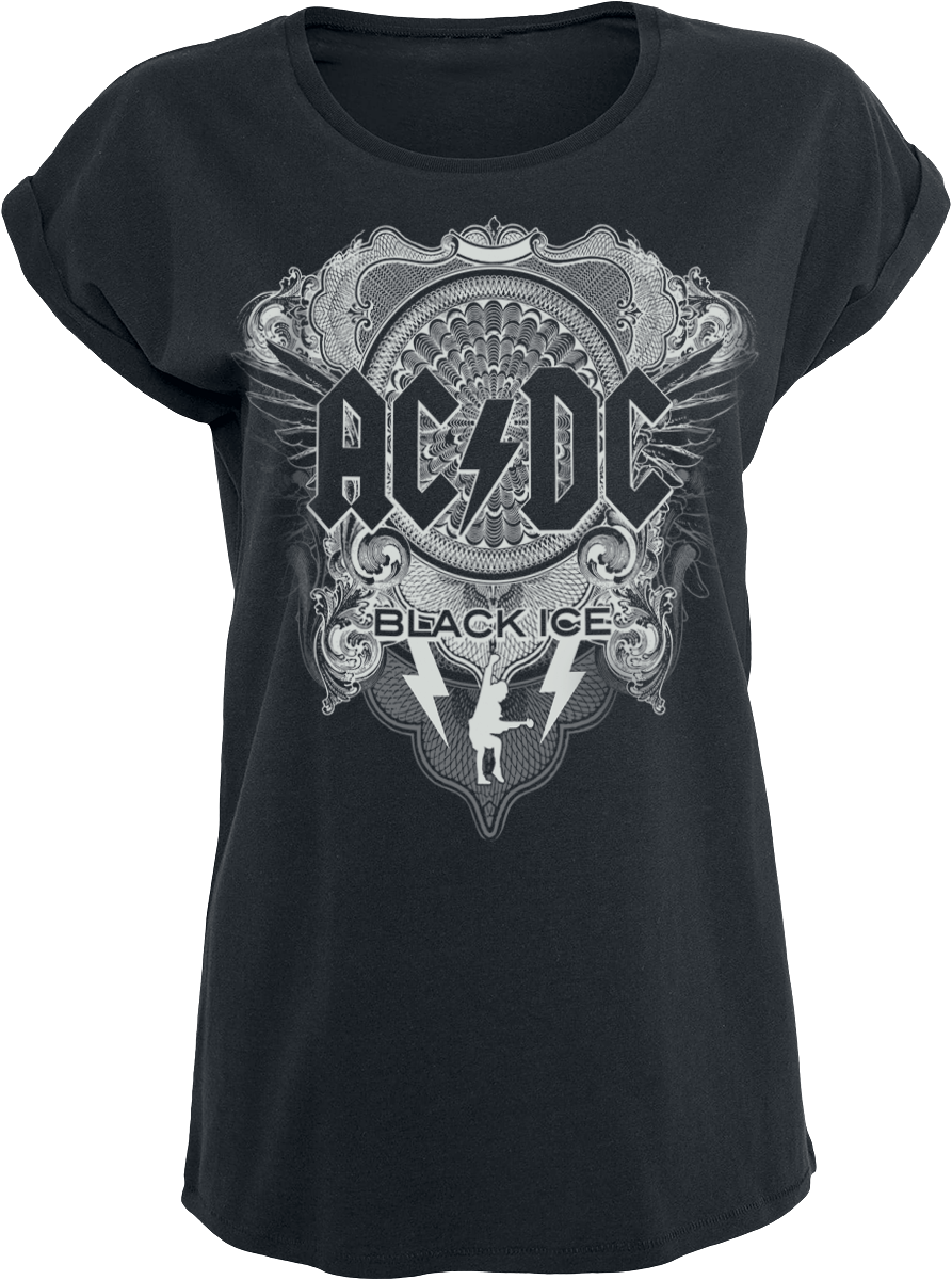 AC/DC - Black Ice - Girls shirt - black image