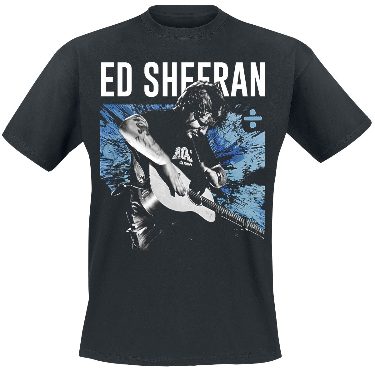Ed Sheeran - Strum Sketch - T-Shirt - black image