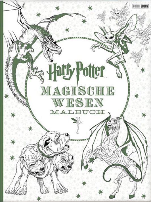 Magisches Wesen Malbuch Harry Potter Spielbuch EMP