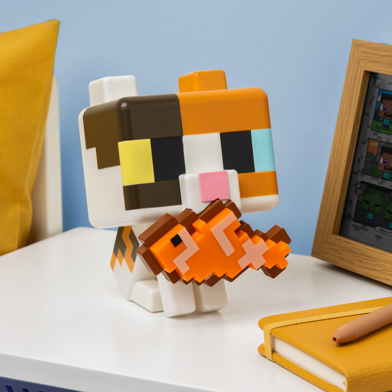 Thumbnail - Minecraft Cat GloBuddies Tischlampe multicolor