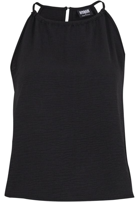 Top  de Urban Classics - Top estructurado para mujer - Mujer - Negro