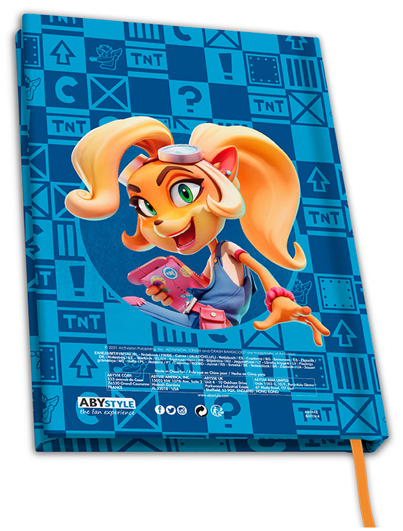 Crash Bandicoot Crash Notizbuch Bürozubehör multicolor