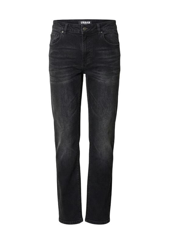 Jeans  av Urban Classics - Basic Slim Fit Jeans - Herr - svart