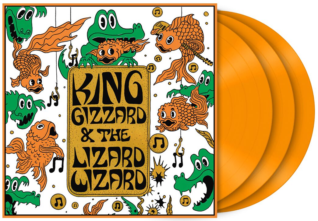 King Gizzard & The Lizard Wizard Live in Milwaukee LP coloured