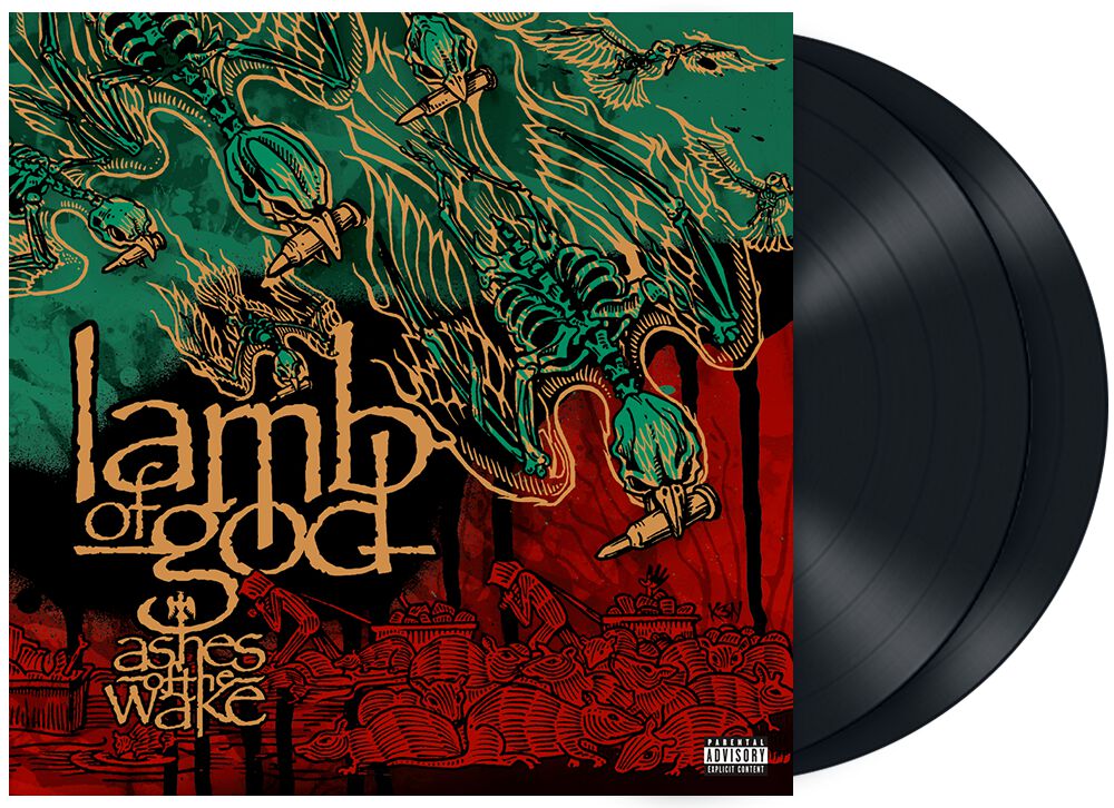 Lamb Of God Ashes of the Wake LP multicolor
