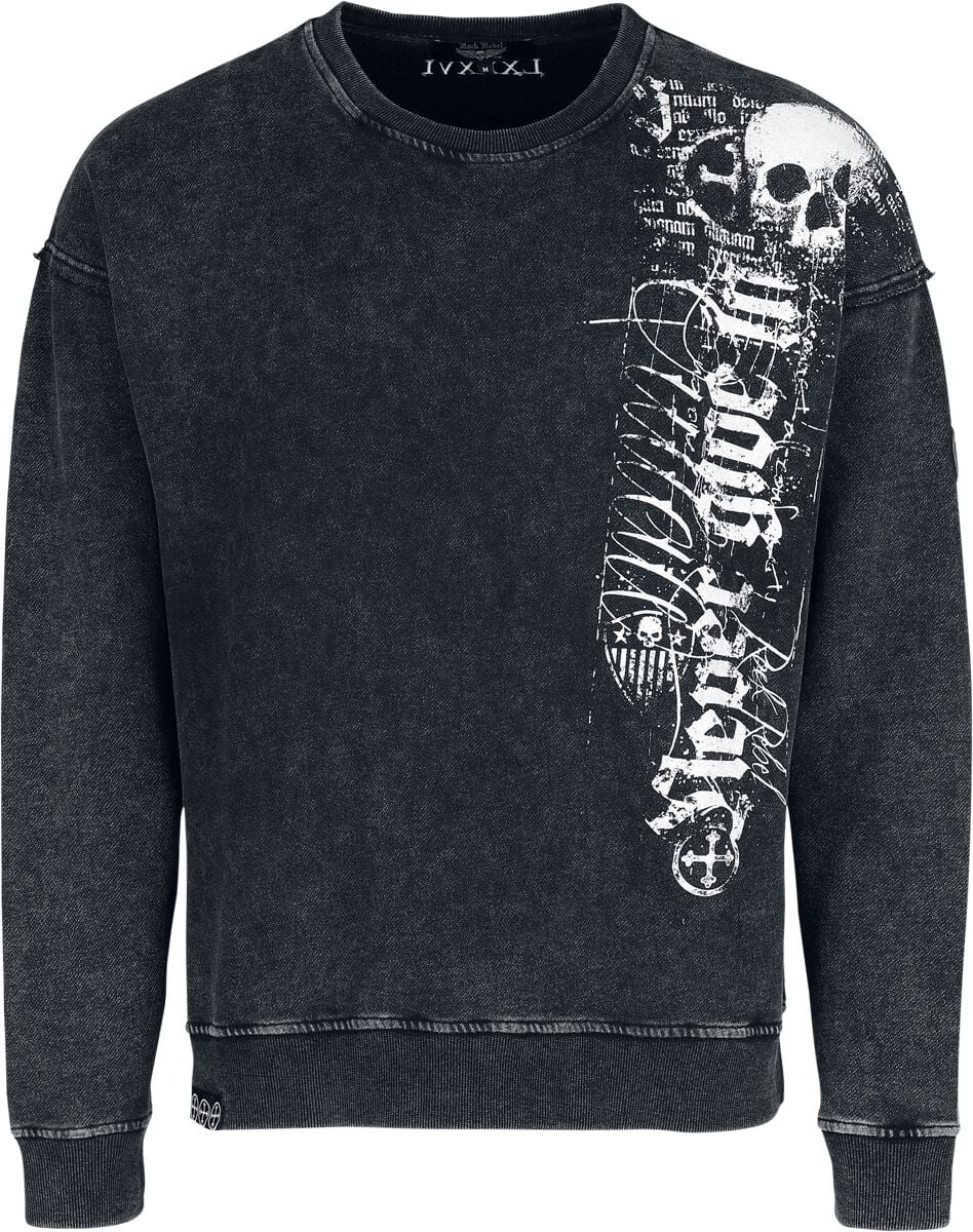 Rock Rebel by EMP - Rock Sweatshirt - Rebels & Reapers - S bis XXL - für Männer - Größe S - multicolor