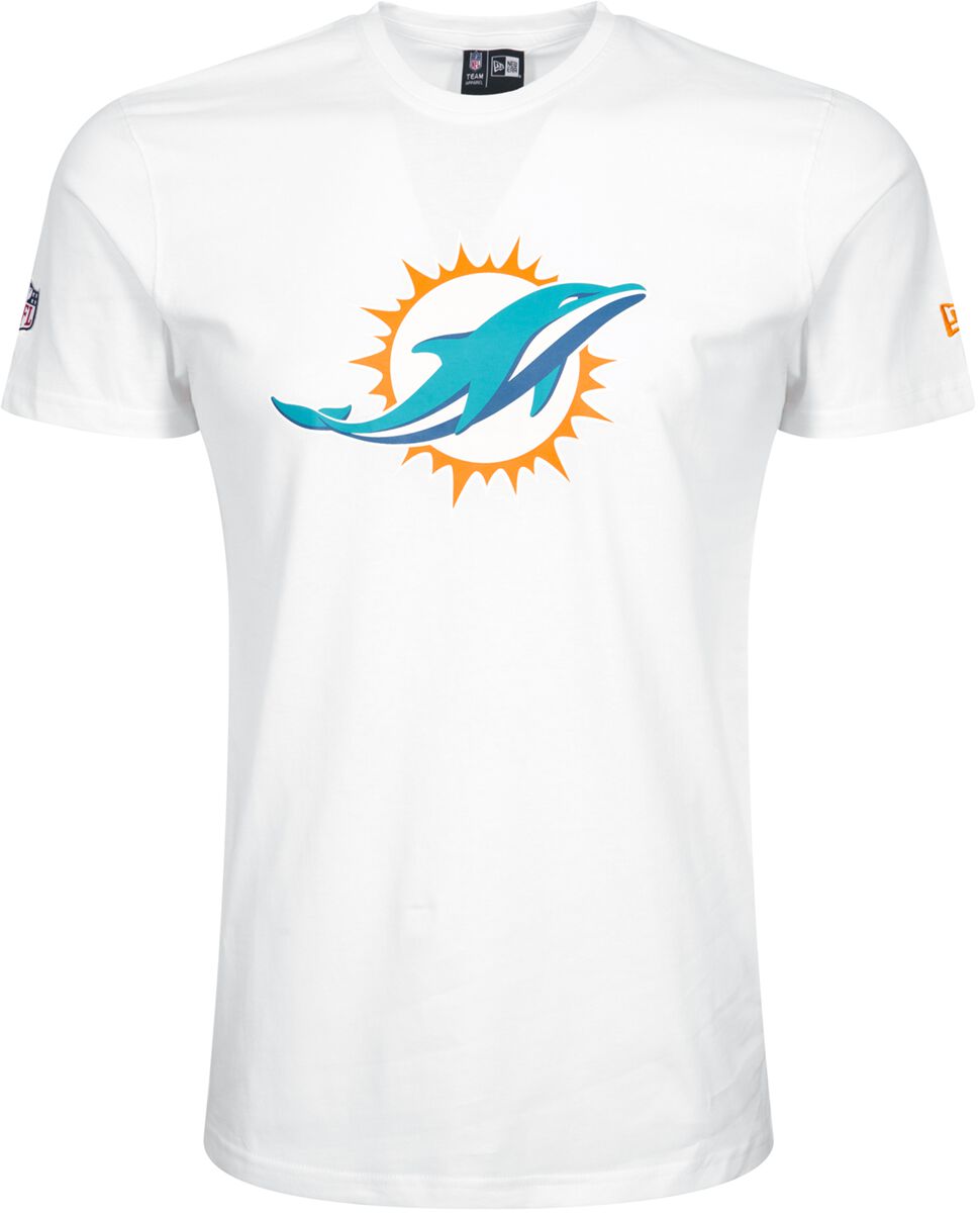 Miami Dolphins T-Shirt weiß von New Era NFL