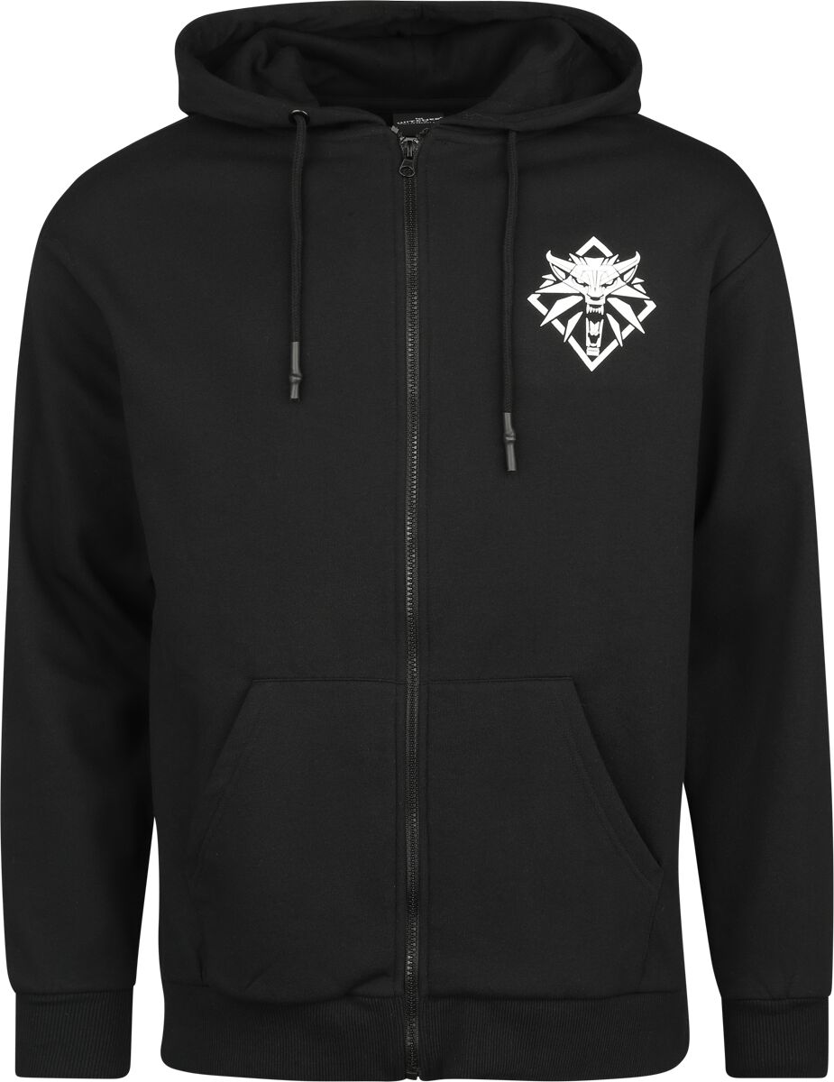 The Witcher – Gaming Kapuzenjacke – Leshen – M bis XXL – für Männer – Größe XL – schwarz