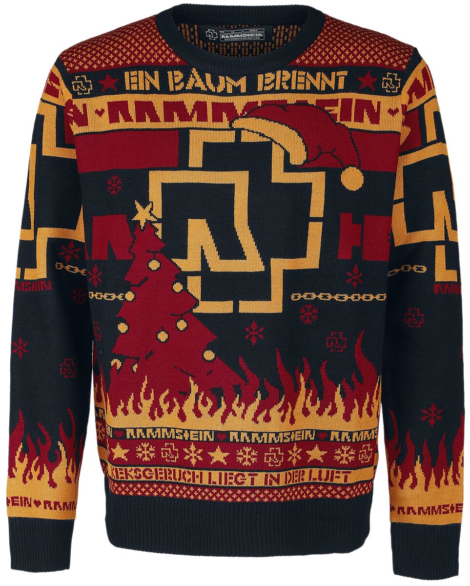 Holiday Sweater 2019 Rammstein Weihnachtspullover EMP