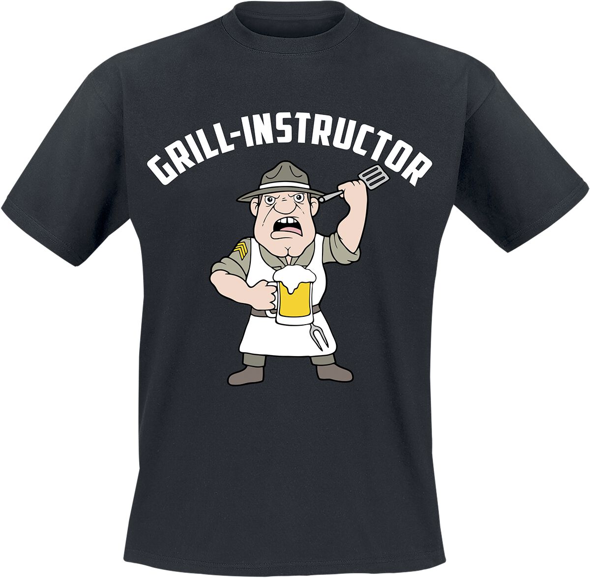 Food Grill-Instructor T-Shirt schwarz Food Grill-Instructor T-Shirt schwarz